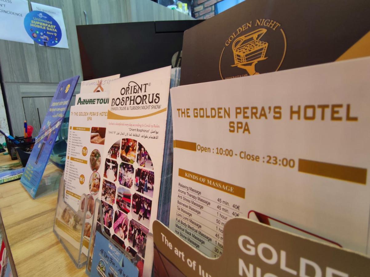 The Golden Pera'S Hotel & Spa Stambuł Zewnętrze zdjęcie